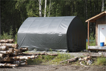 Гараж тентовый 3,9*6,1*3,4